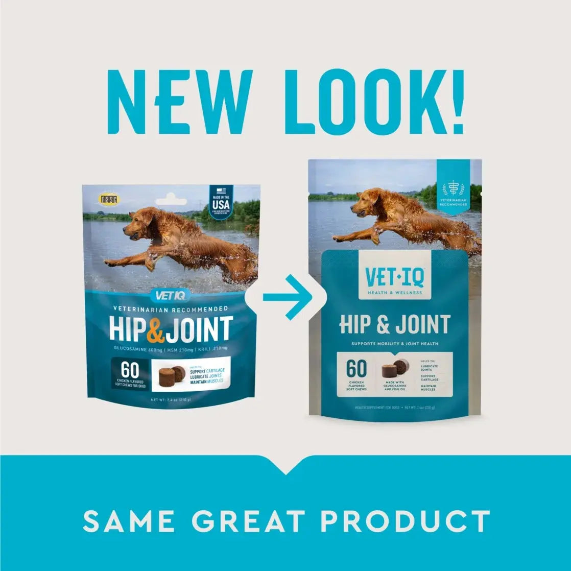 (3 Pack)  Hip & Joint Supplement for Dogs, Chicken Flavored Soft Chews, 7.4 Oz, 60 Count