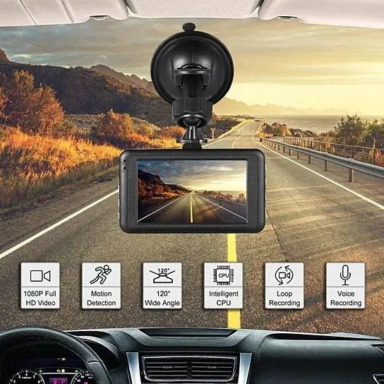 Black Box Dash Cam 1080P G-Sensor Looping Car Camera - King's creation Black Box Dash Cam 1080P G-Sensor Looping Car Camera