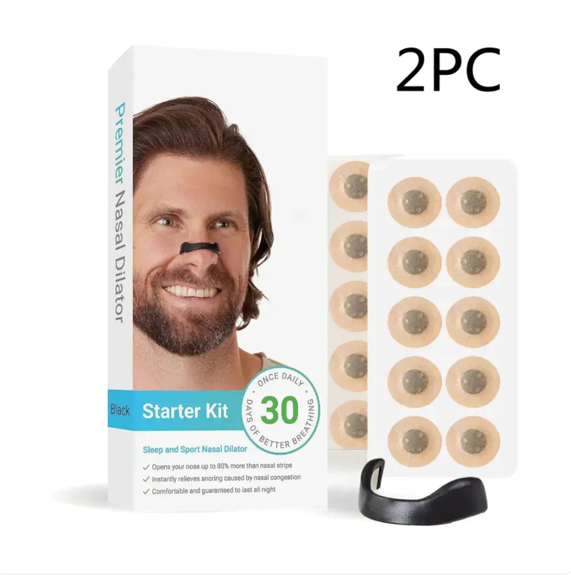 Breathe Easy Nasal Dilators - King's creation Breathe Easy Nasal Dilators