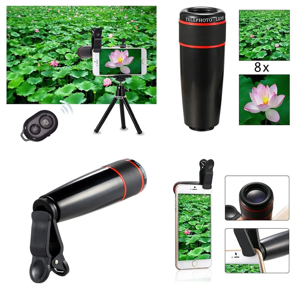 11 in 1 Smartphone Camera Lens Kit - King's creation 11 in 1 Smartphone Camera Lens Kit