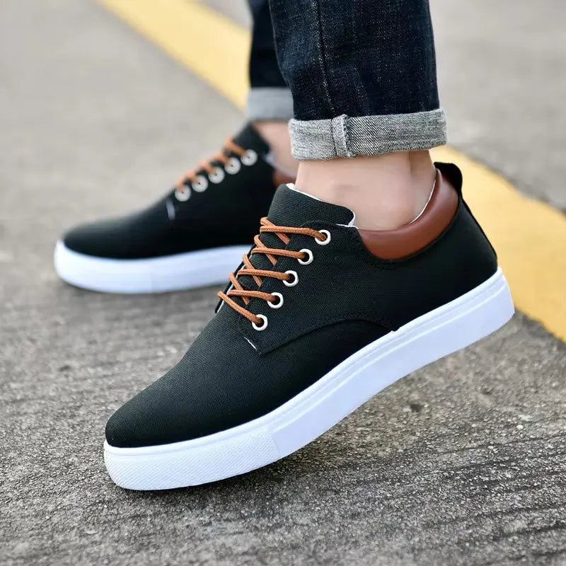 Casual Canvas Man Shoes 2022 New Canvas Shoes Men'S Shoes Men'S Casual Shoes Flat Shoes Men'S Driving Sneakers Men'S Shoes