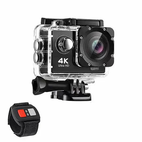 4K  Waterproof All Digital UHD WiFi Camera + RF Remote And Accessories - King's creation 4K  Waterproof All Digital UHD WiFi Camera + RF Remote And Accessories