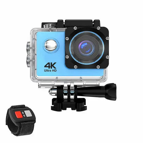 4K  Waterproof All Digital UHD WiFi Camera + RF Remote And Accessories - King's creation 4K  Waterproof All Digital UHD WiFi Camera + RF Remote And Accessories