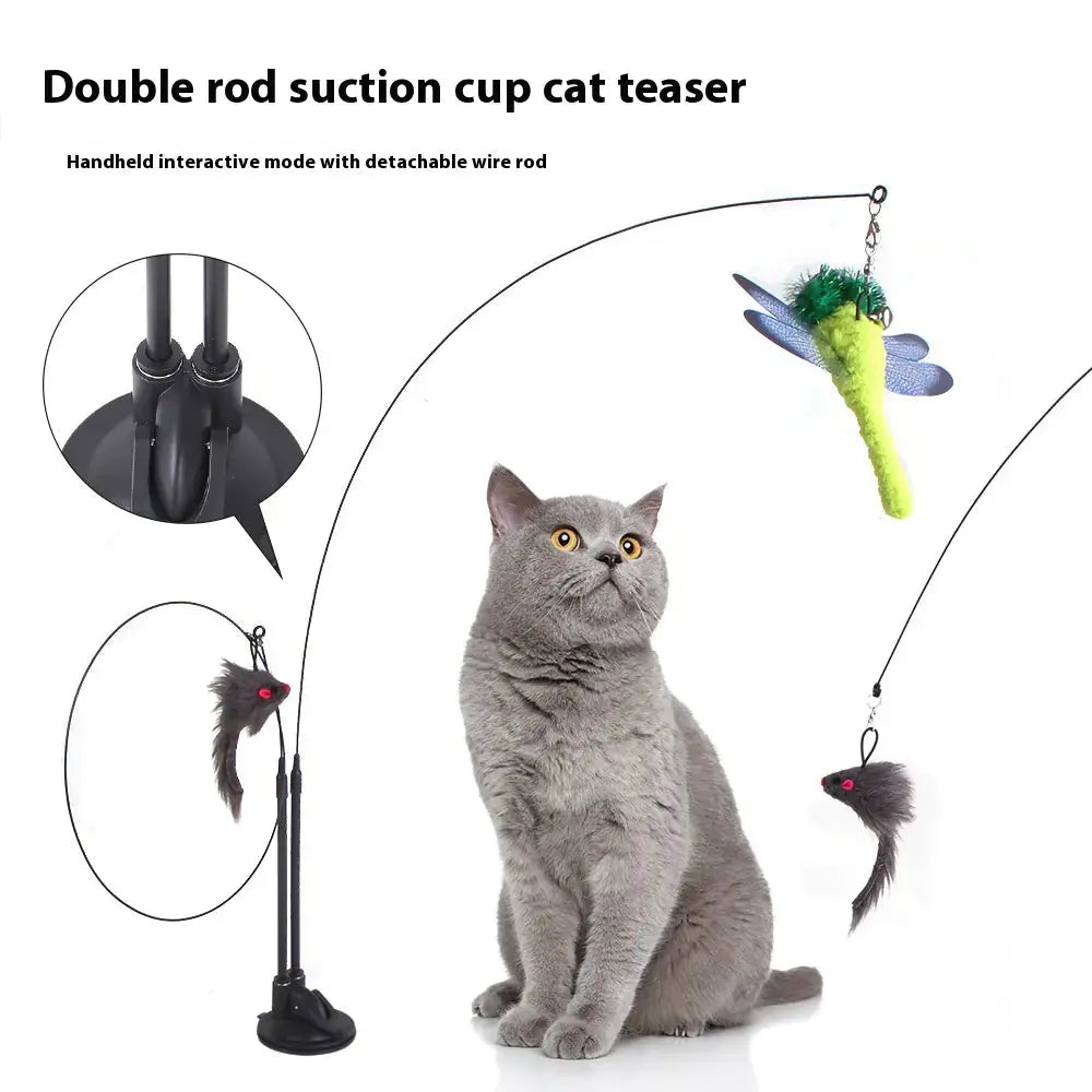 Cat Sucker Teaser Toy - King's creation Cat Sucker Teaser Toy