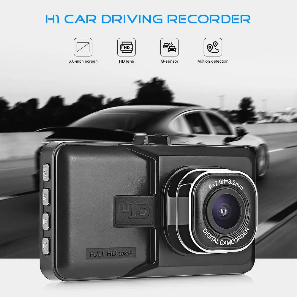 Black Box Dash Cam 1080P G-Sensor Looping Car Camera - King's creation Black Box Dash Cam 1080P G-Sensor Looping Car Camera