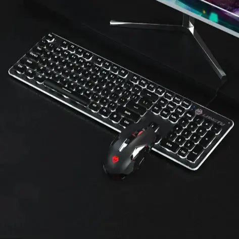 USB Wired Luminous Gaming Keyboard – Ideal for Home & Office Use - King's creation USB Wired Luminous Gaming Keyboard – Ideal for Home & Office Use