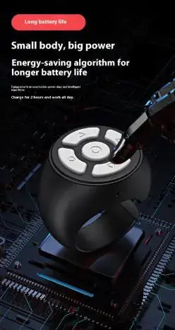 Bluetooth Selfie Ring Camera - King's creation Bluetooth Selfie Ring Camera