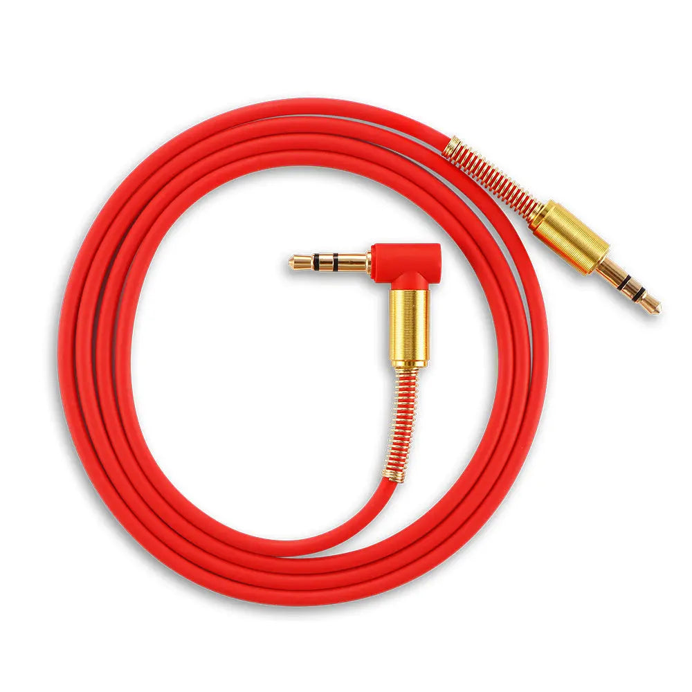 Car Aux Audio Cable 3.5mm Jack Stereo Audio Cable - King's creation Car Aux Audio Cable 3.5mm Jack Stereo Audio Cable