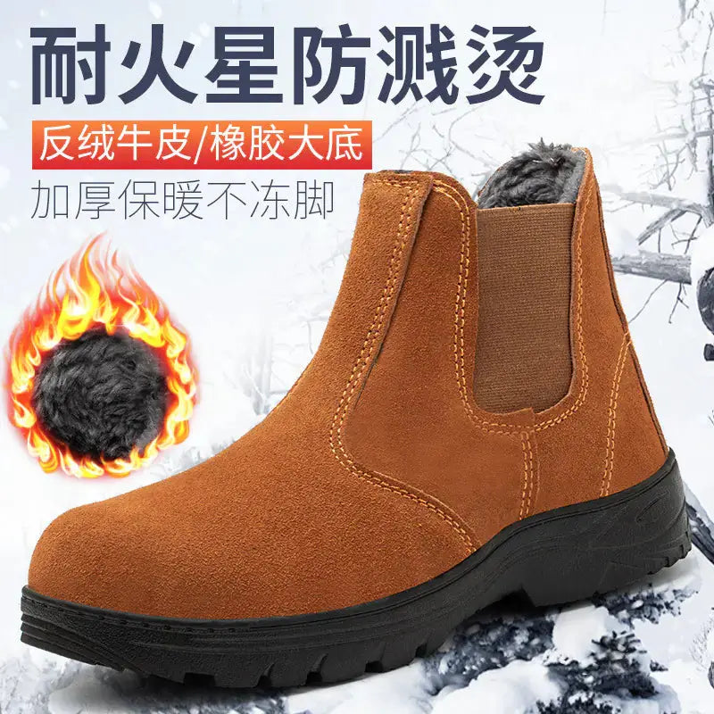 Winter Safety Work Boots with Steel Toe and Insulation - King's creation Winter Safety Work Boots with Steel Toe and Insulation