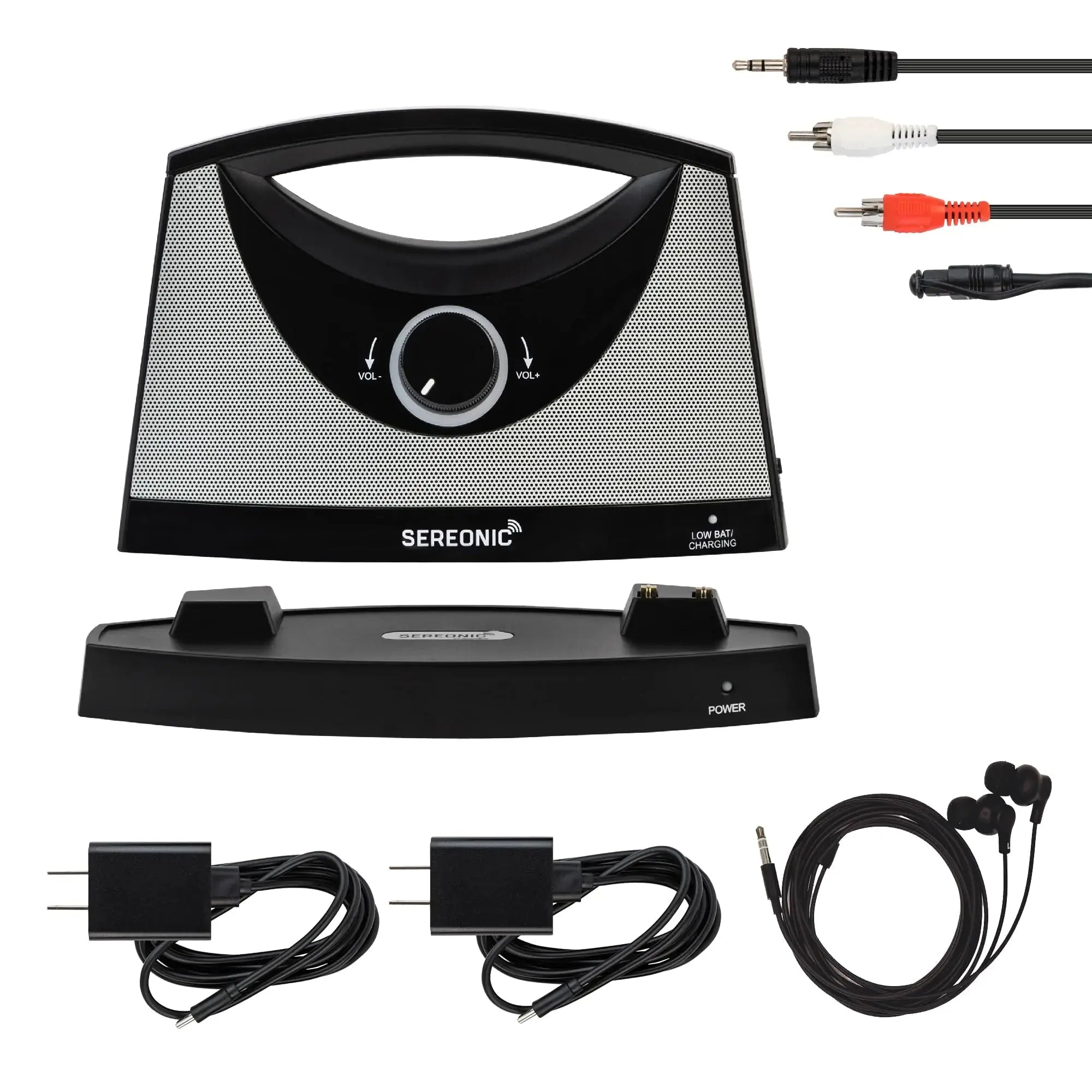 SEREONIC PRO Soundbox: Top-Grade Wireless TV Speakers for Smart TV Optimal TV Speaker Prime Wireless Speakers for TV Enhancing Speakers for TV Sound for Hard of Hearing (Classic) - King's creation SEREONIC PRO Soundbox: Top-Grade Wireless TV Speakers for Smart TV Optimal TV Speaker Prime Wireless Speakers for TV Enhancing Speakers for TV Sound for Hard of Hearing (Classic)