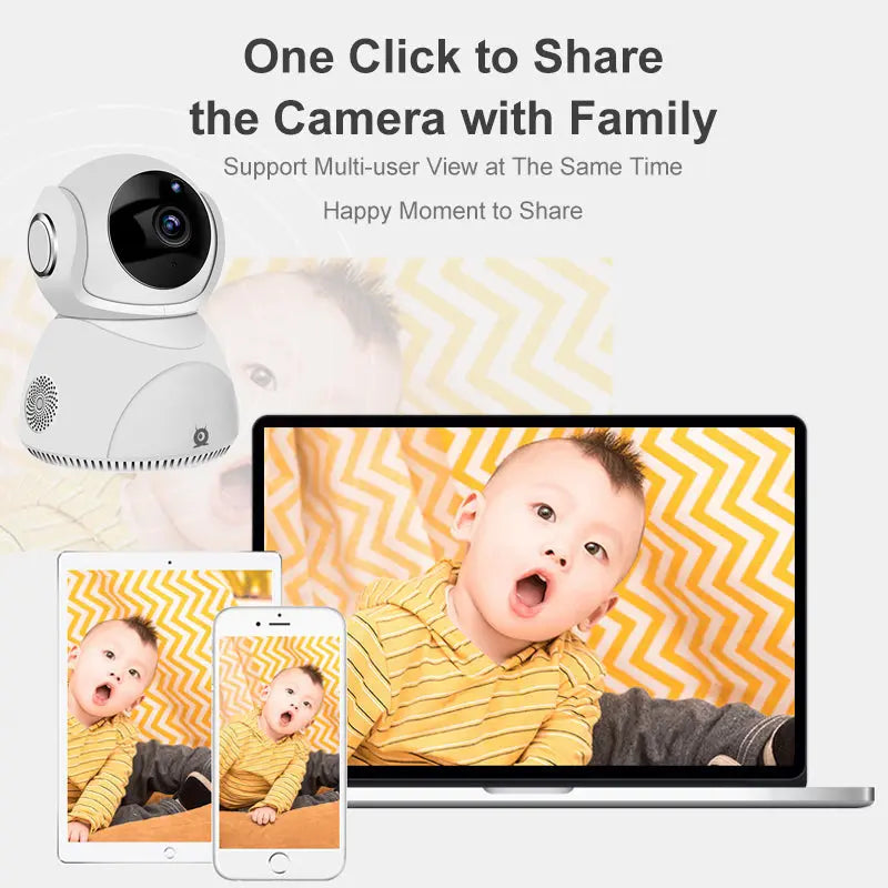 HD 1080P Camera 360° Panoramic PTZ Wireless Wifi Camera - King's creation HD 1080P Camera 360° Panoramic PTZ Wireless Wifi Camera