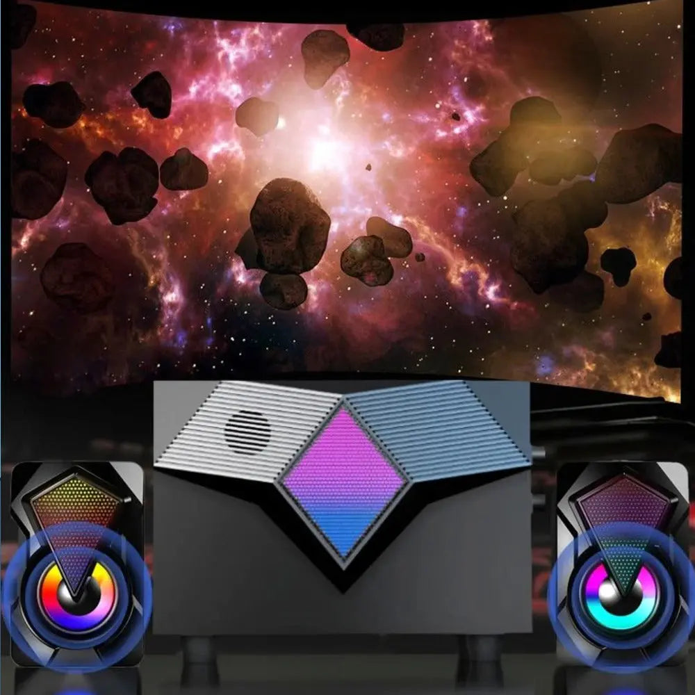 Dragon RGB Computer Gaming Speakers - King's creation Dragon RGB Computer Gaming Speakers