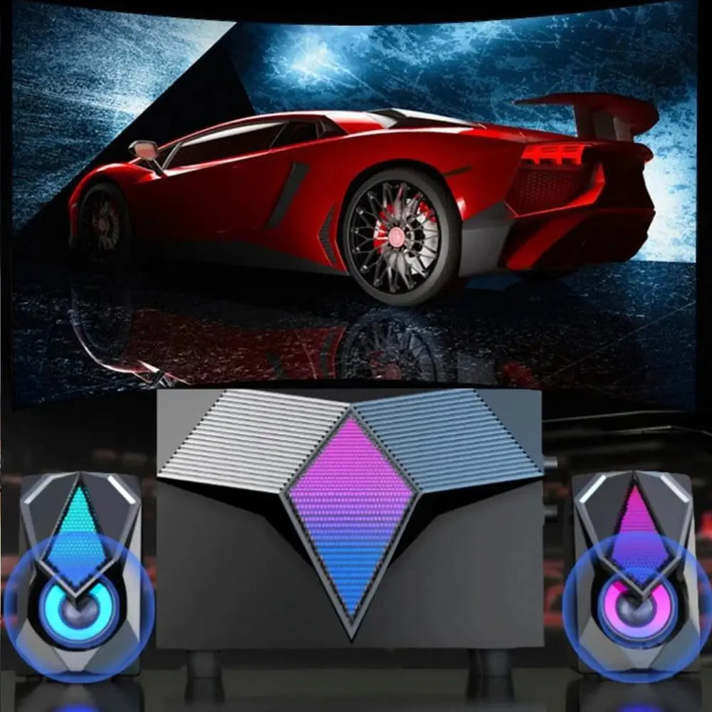 Dragon RGB Computer Gaming Speakers - King's creation Dragon RGB Computer Gaming Speakers