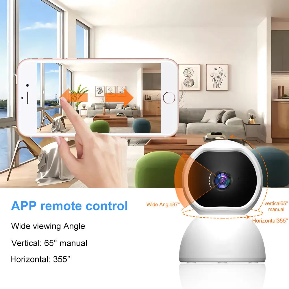 1080P Home Security Indoor Wireless IP Camera - King's creation 1080P Home Security Indoor Wireless IP Camera