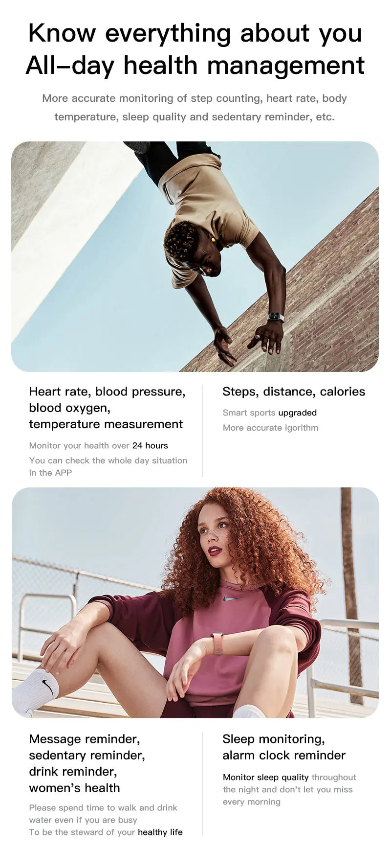 Full Screen IP68 Waterproof Ultra-Thin Smartwatch - King's creation Full Screen IP68 Waterproof Ultra-Thin Smartwatch