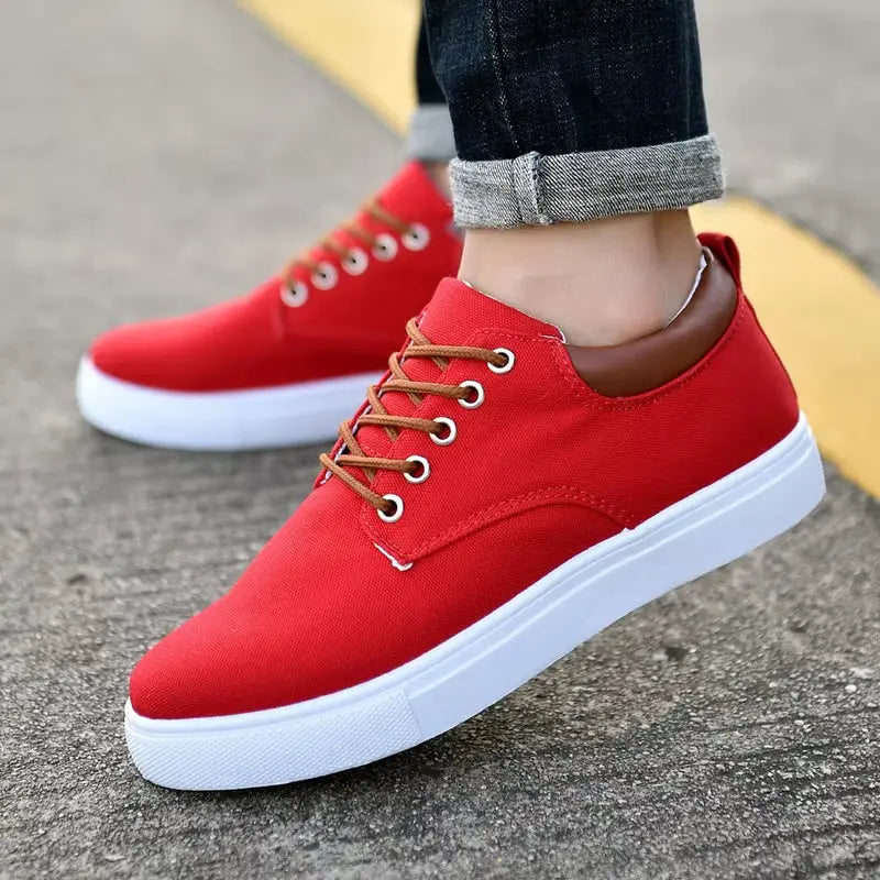 Casual Canvas Man Shoes 2022 New Canvas Shoes Men'S Shoes Men'S Casual Shoes Flat Shoes Men'S Driving Sneakers Men'S Shoes