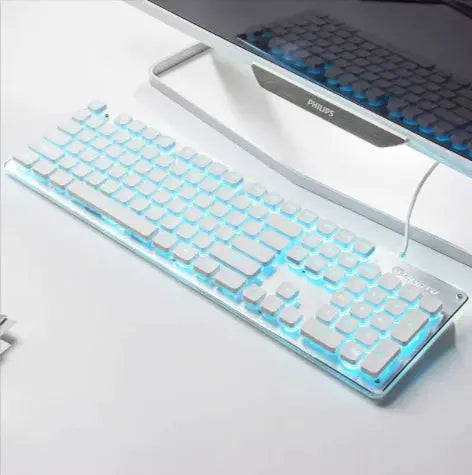 USB Wired Luminous Gaming Keyboard – Ideal for Home & Office Use - King's creation USB Wired Luminous Gaming Keyboard – Ideal for Home & Office Use