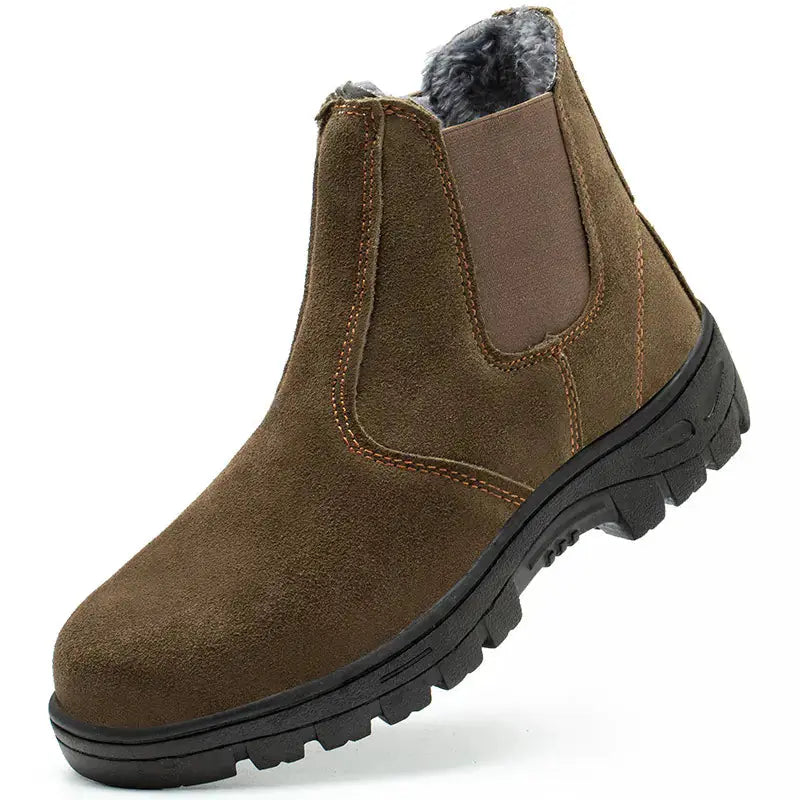 Winter Safety Work Boots with Steel Toe and Insulation - King's creation Winter Safety Work Boots with Steel Toe and Insulation