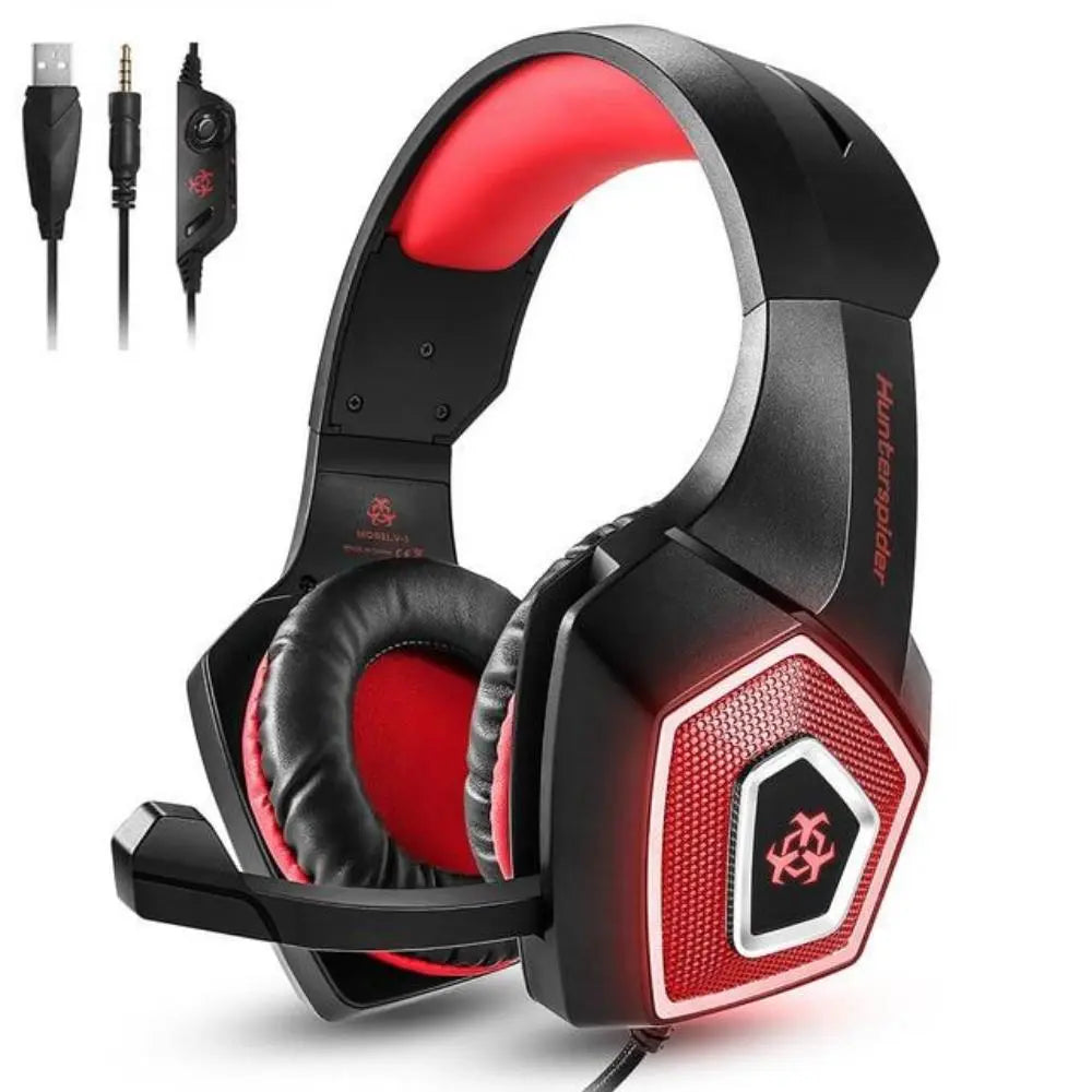 Dragon Stereo LED Gaming Headset with Microphone - King's creation Dragon Stereo LED Gaming Headset with Microphone