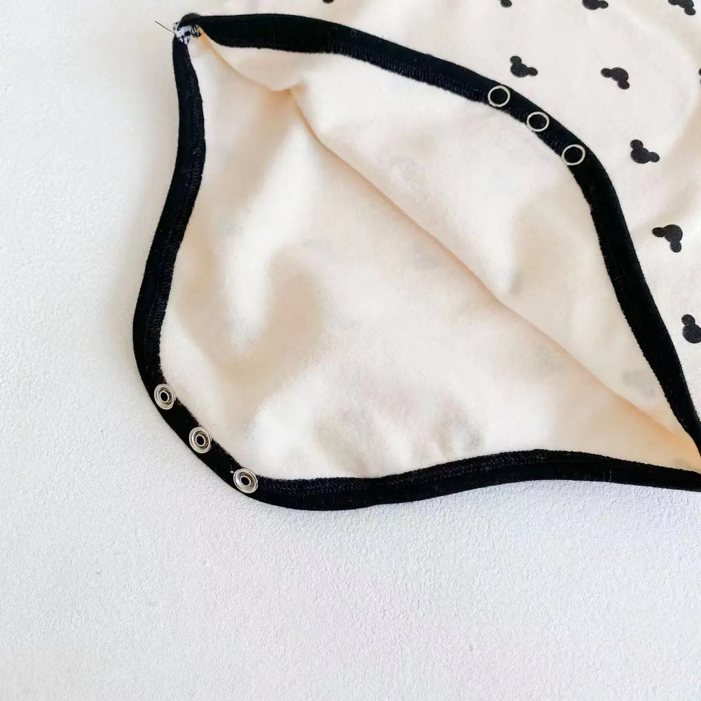 Baby Cartoon Print Pattern Soft Onesies Combo Trousers Sets - King's creation Baby Cartoon Print Pattern Soft Onesies Combo Trousers Sets