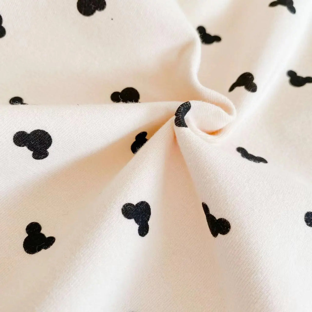 Baby Cartoon Print Pattern Soft Onesies Combo Trousers Sets - King's creation Baby Cartoon Print Pattern Soft Onesies Combo Trousers Sets